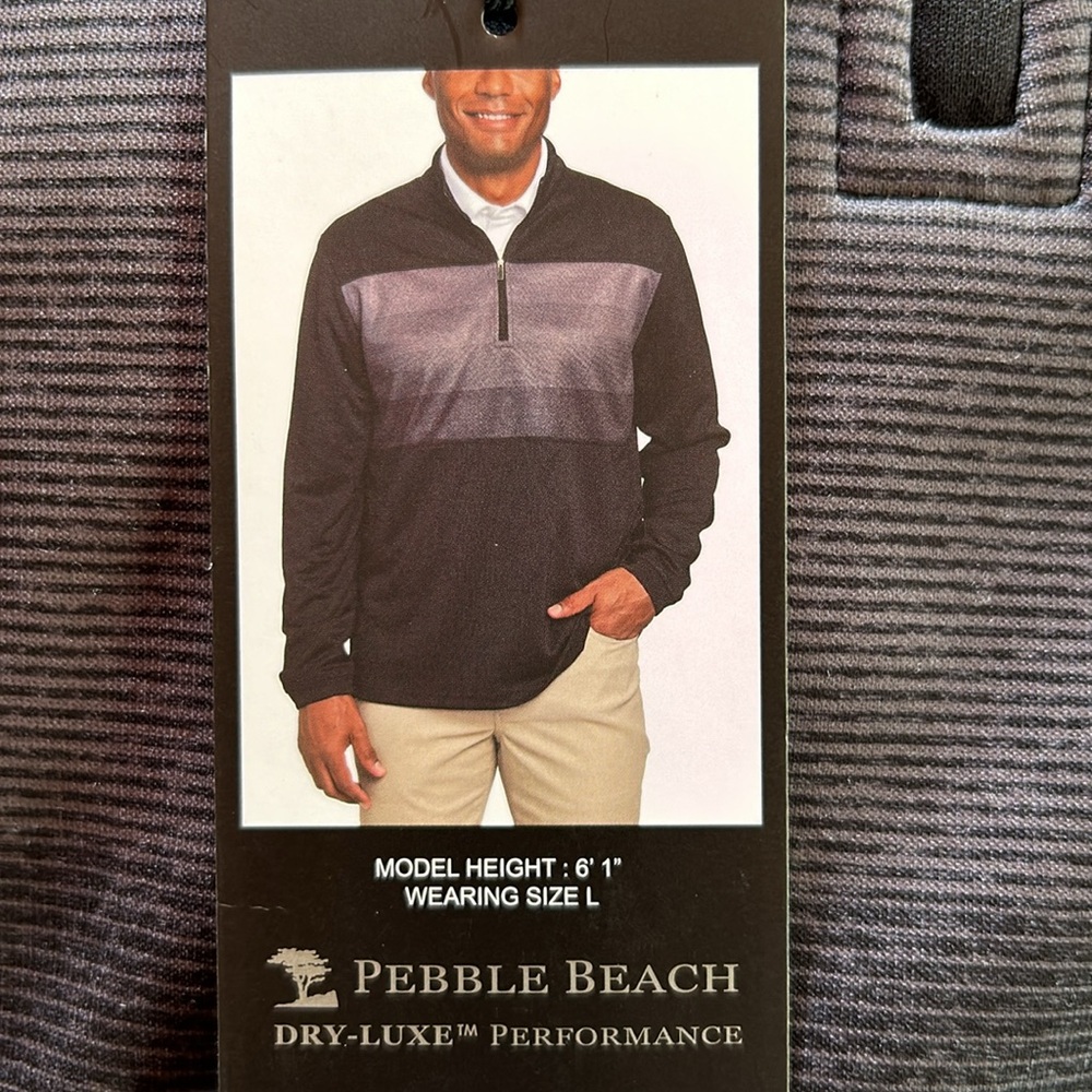 Pebble Beach Quarter-Zip (L) NWT - Picture 6 of 7